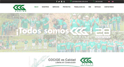 Desktop Screenshot of grupococige.com